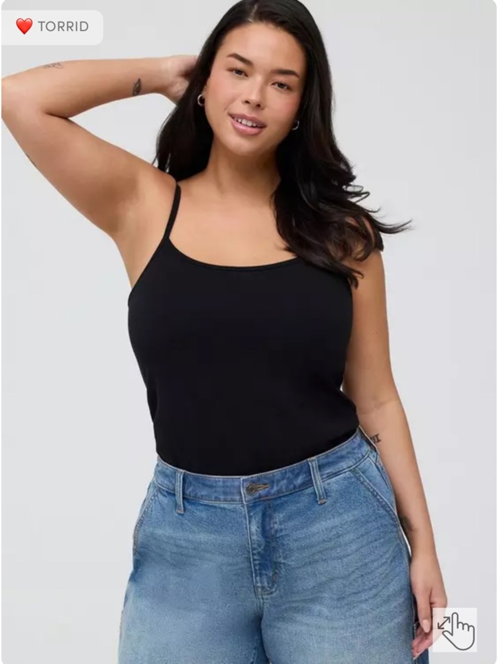 Foxy torrid shelf cami bra tank 2x nwt